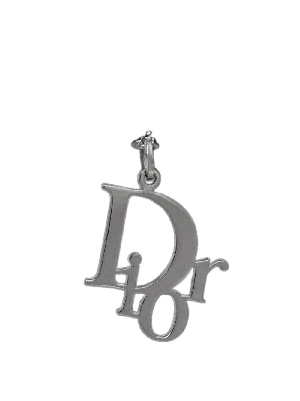 Dior Logo Ring Silver Metal - Picture 1 of 10